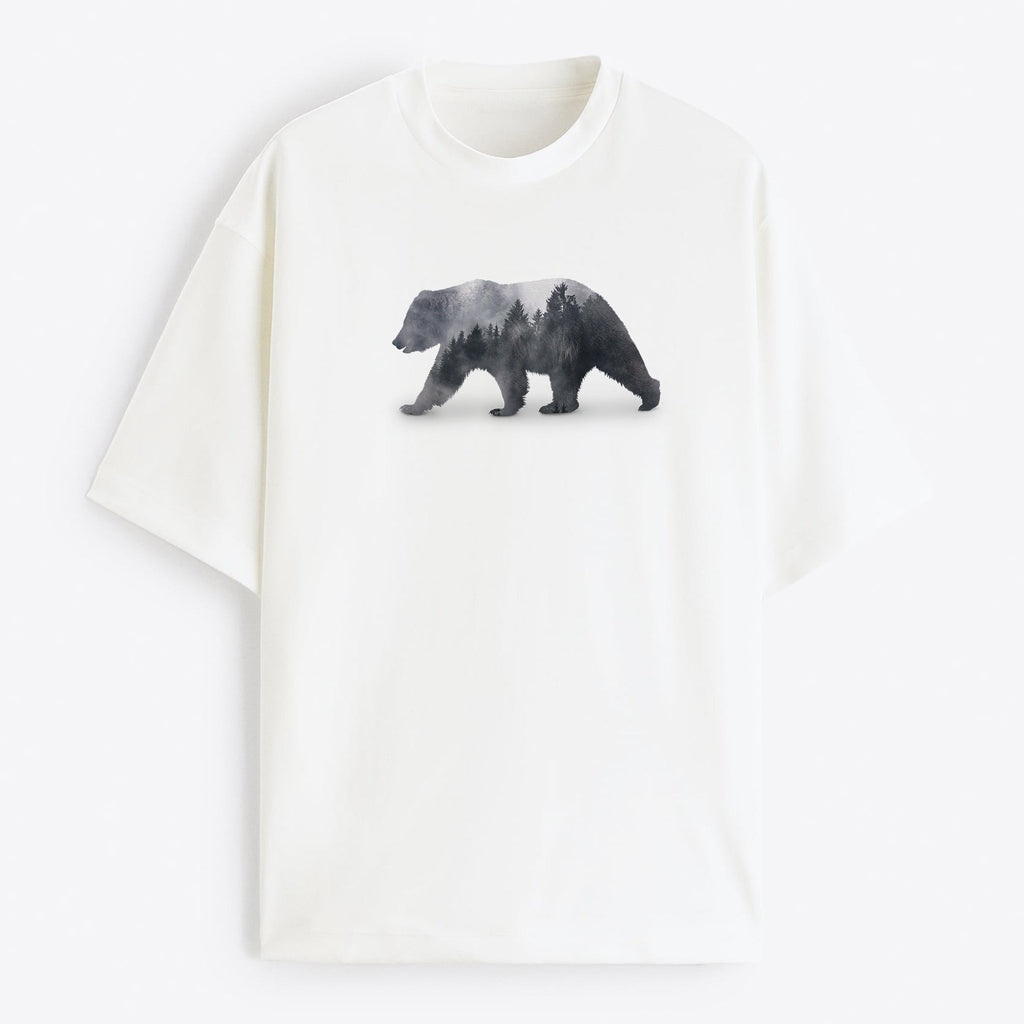 "Nature Bear" Oversize T-Shirt - USA