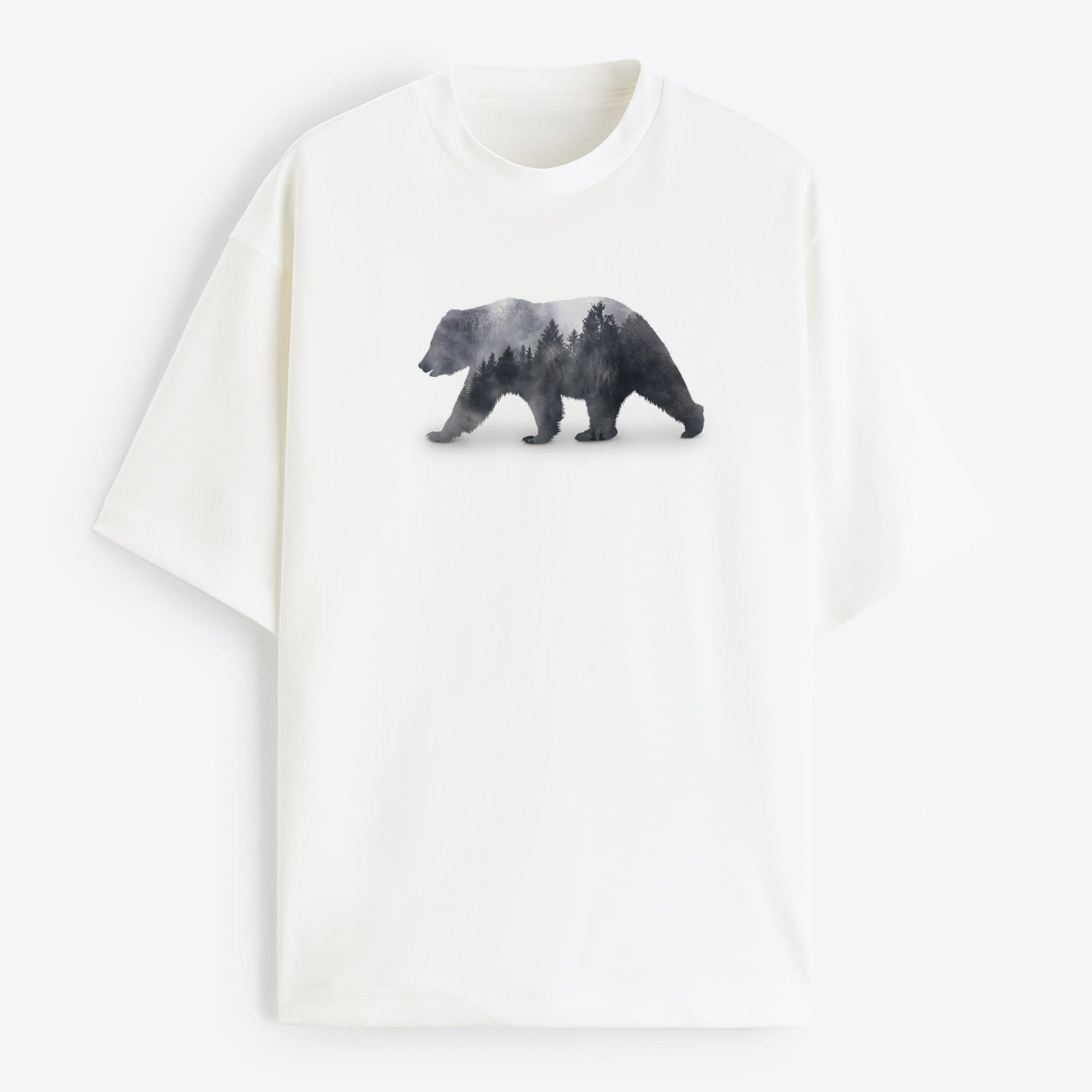 "Nature Bear" Oversize T-Shirt - USA