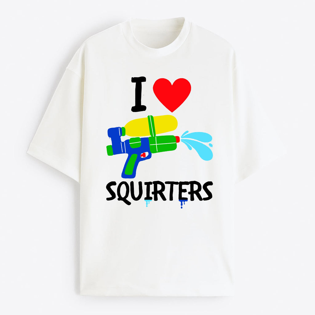 "I Love Squirters" Oversize T-Shirt - USA