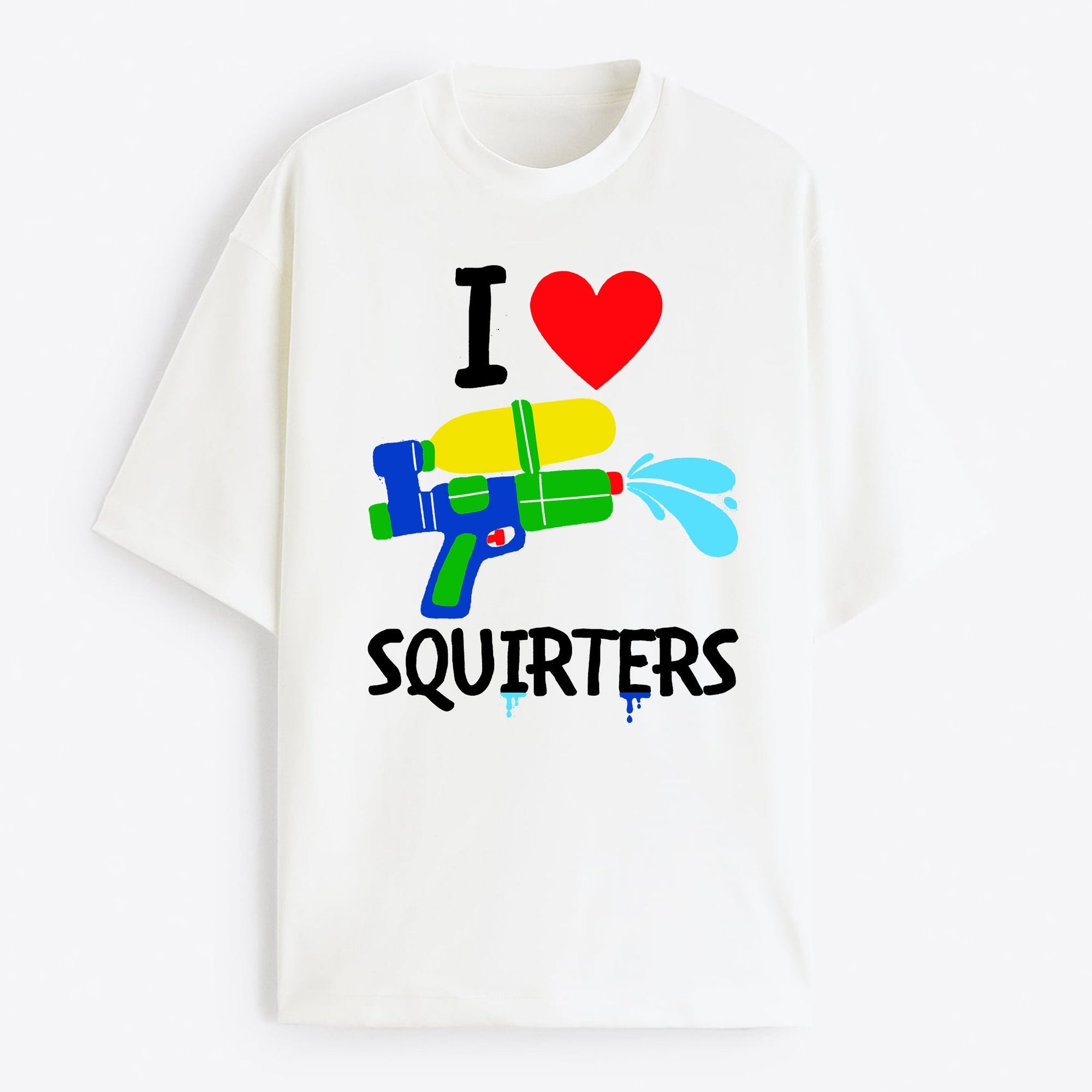 "I Love Squirters" Oversize T-Shirt - USA