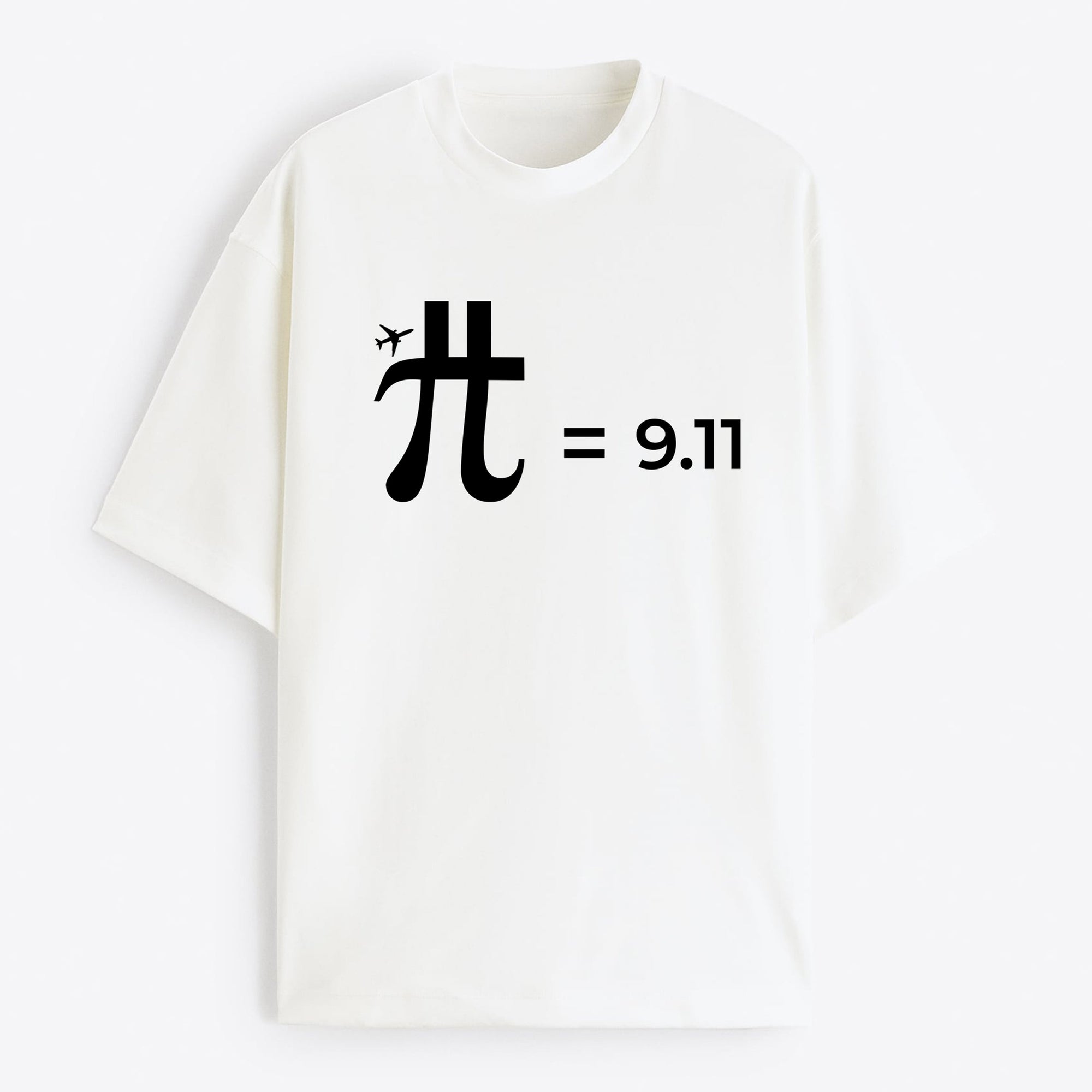"Pi Number" Oversized T-Shirt - USA
