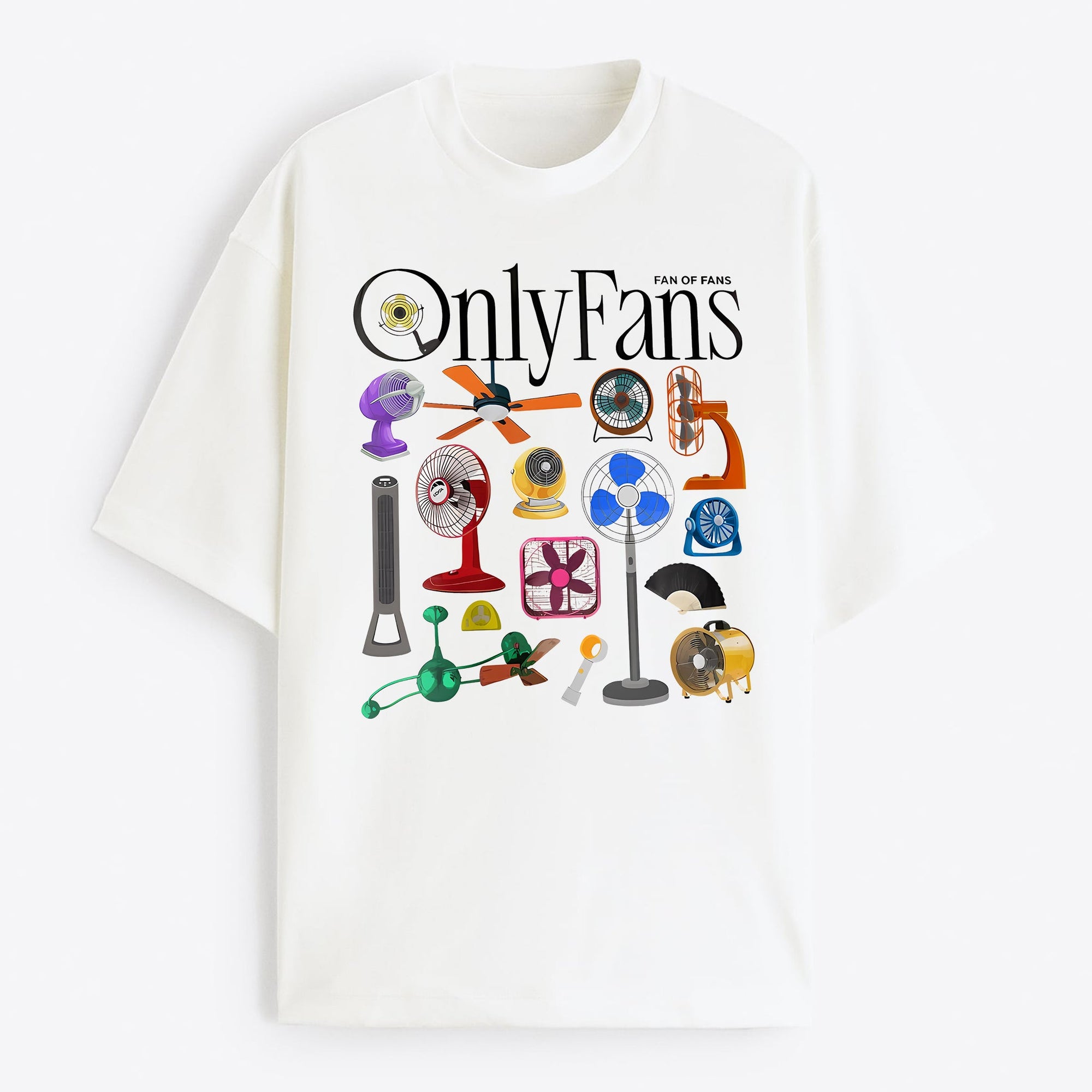 ''Only Fans'' Oversize T-Shirt - USA