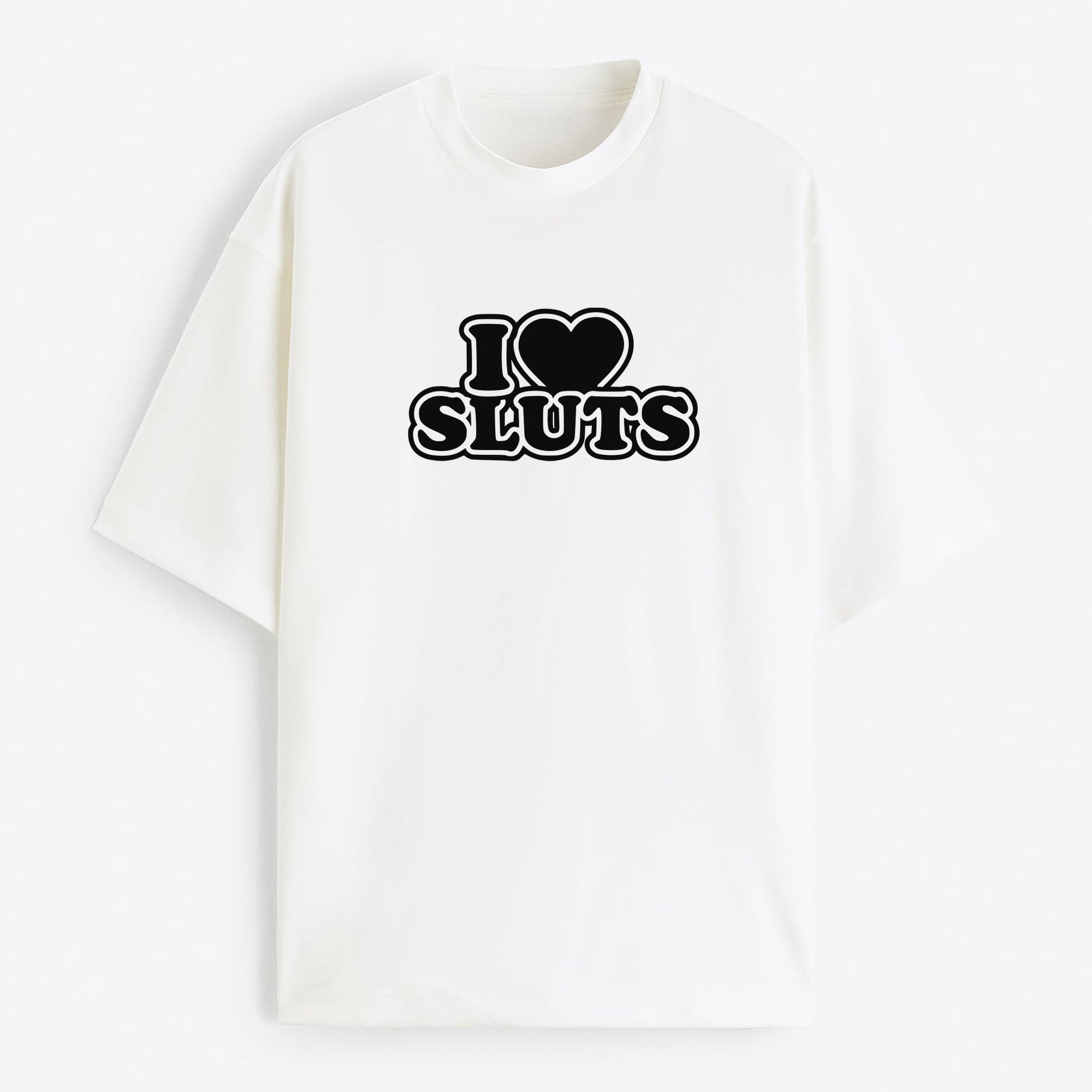 "I Love Sluts" Oversize T-Shirt - USA