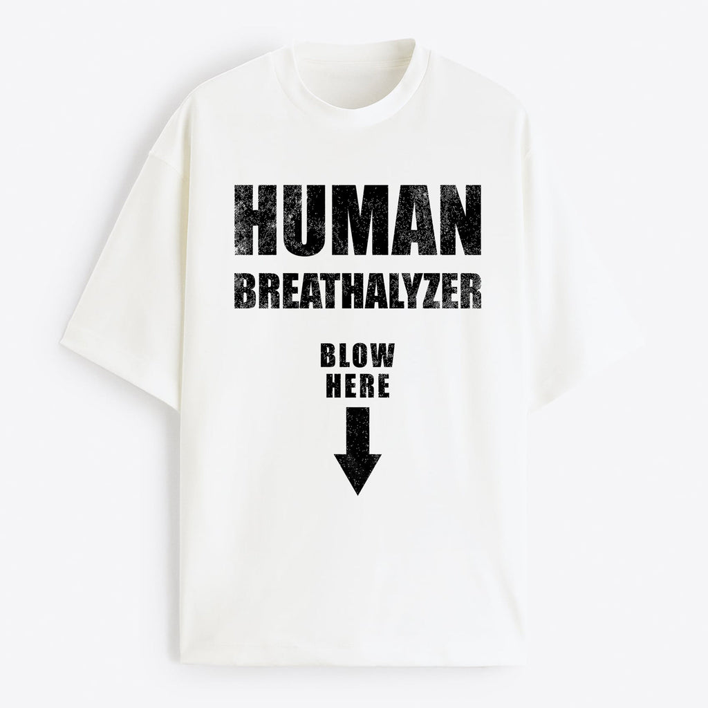"Human Breathalyzer" Oversize T-Shirt - USA