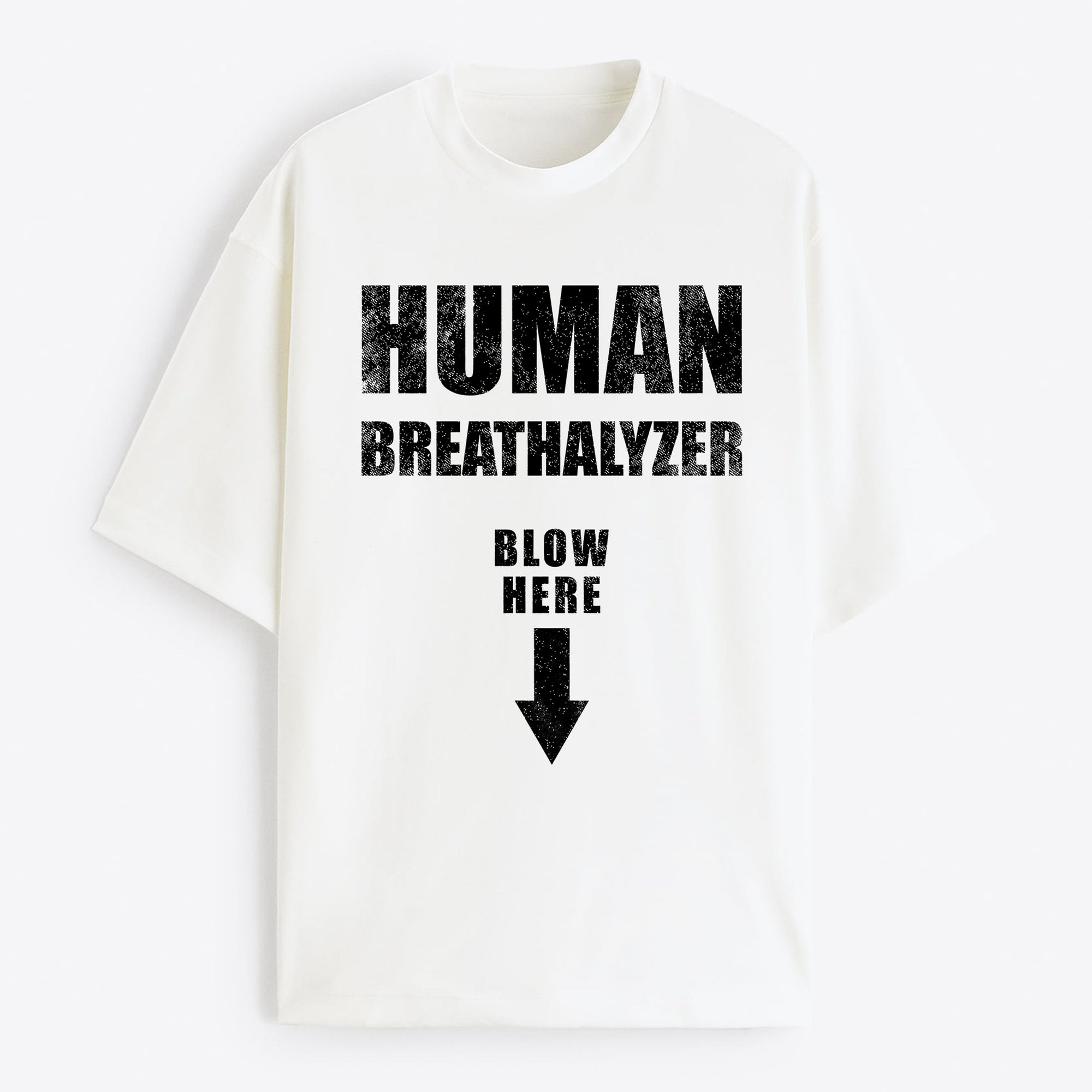 "Human Breathalyzer" Oversize T-Shirt - USA