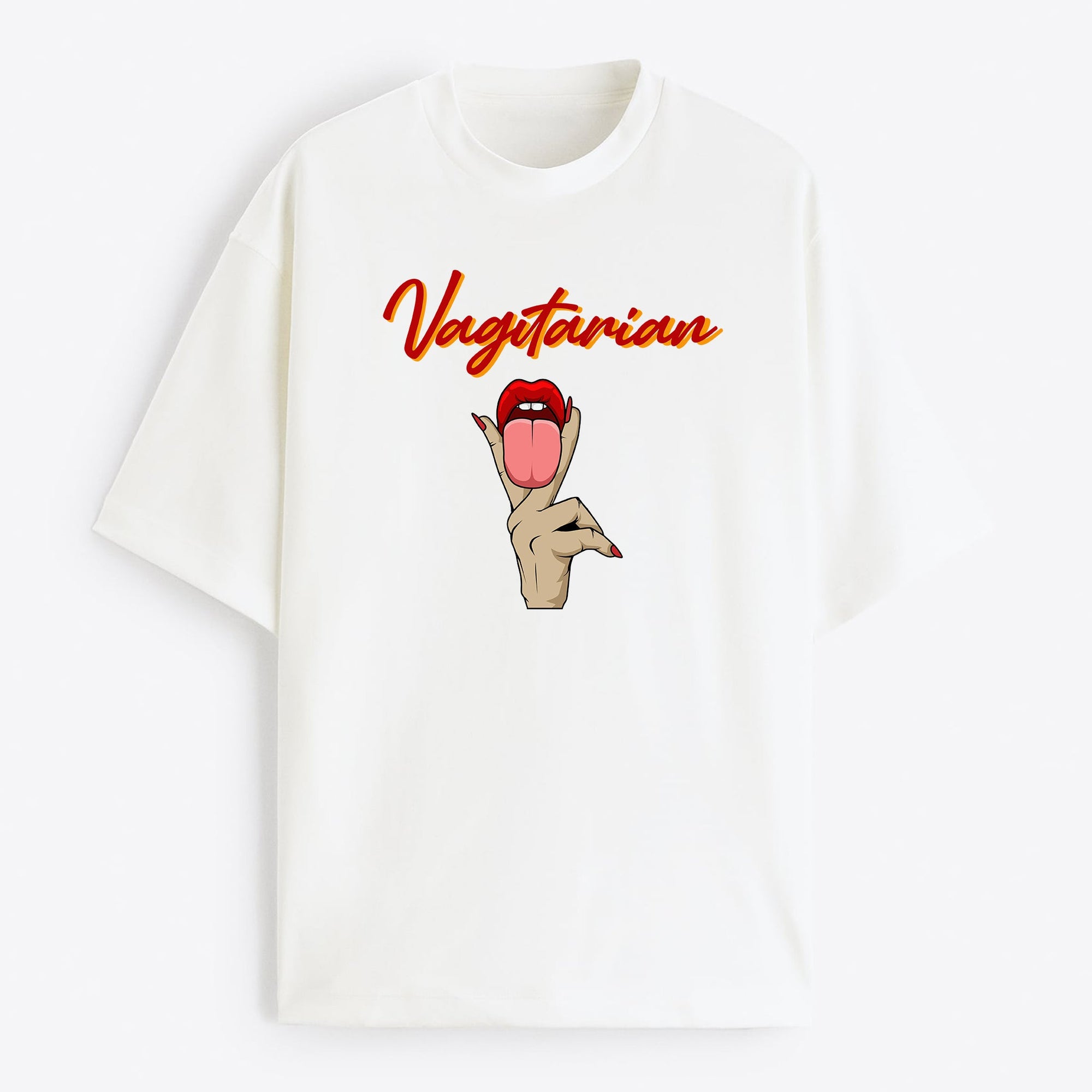 "Vagitarian" Oversize T-Shirt - USA