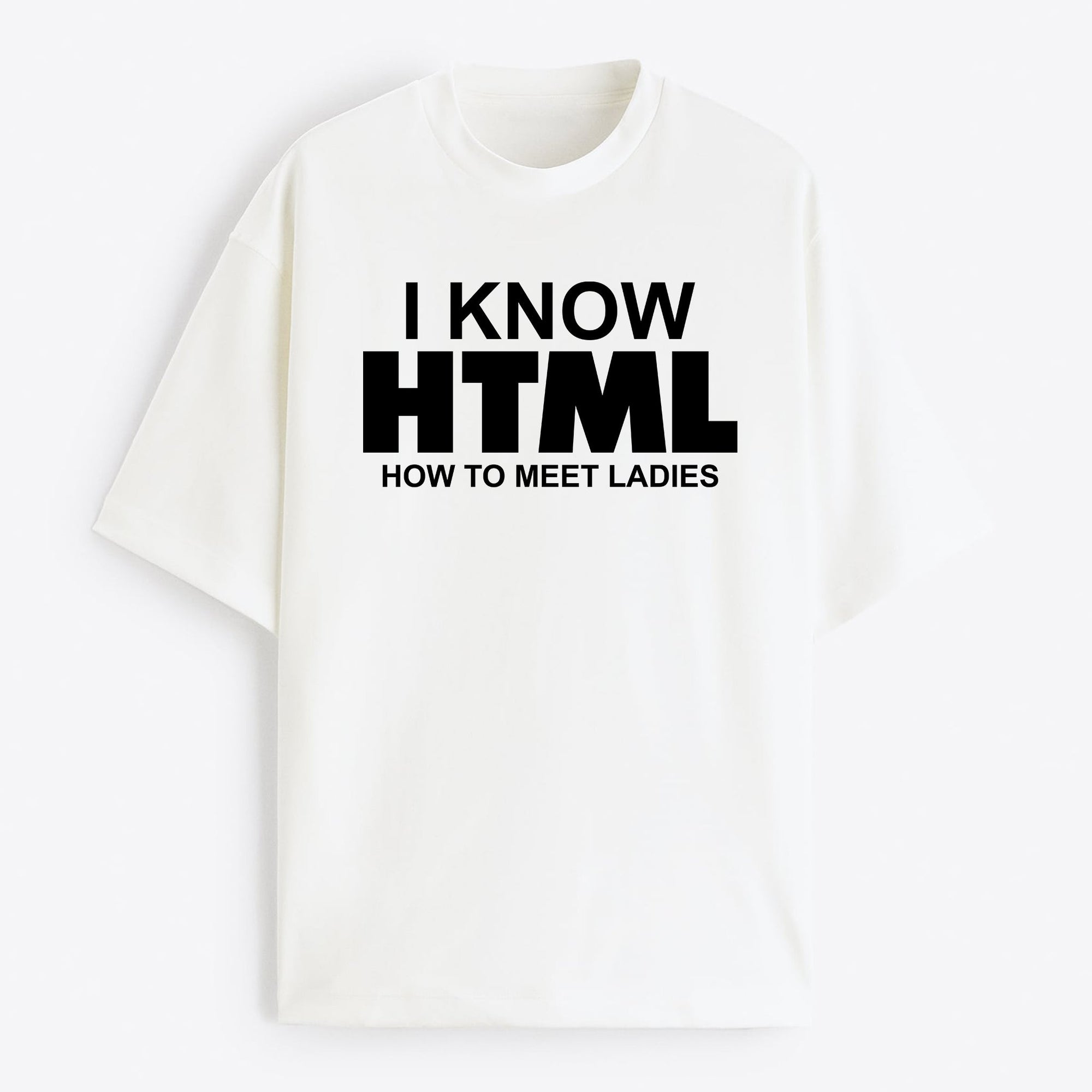 "HTML" Oversize T-Shirt - USA