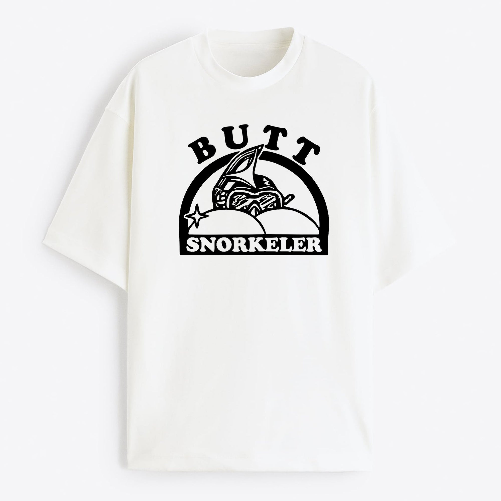 "Butt Snorker" Oversize T-Shirt - USA