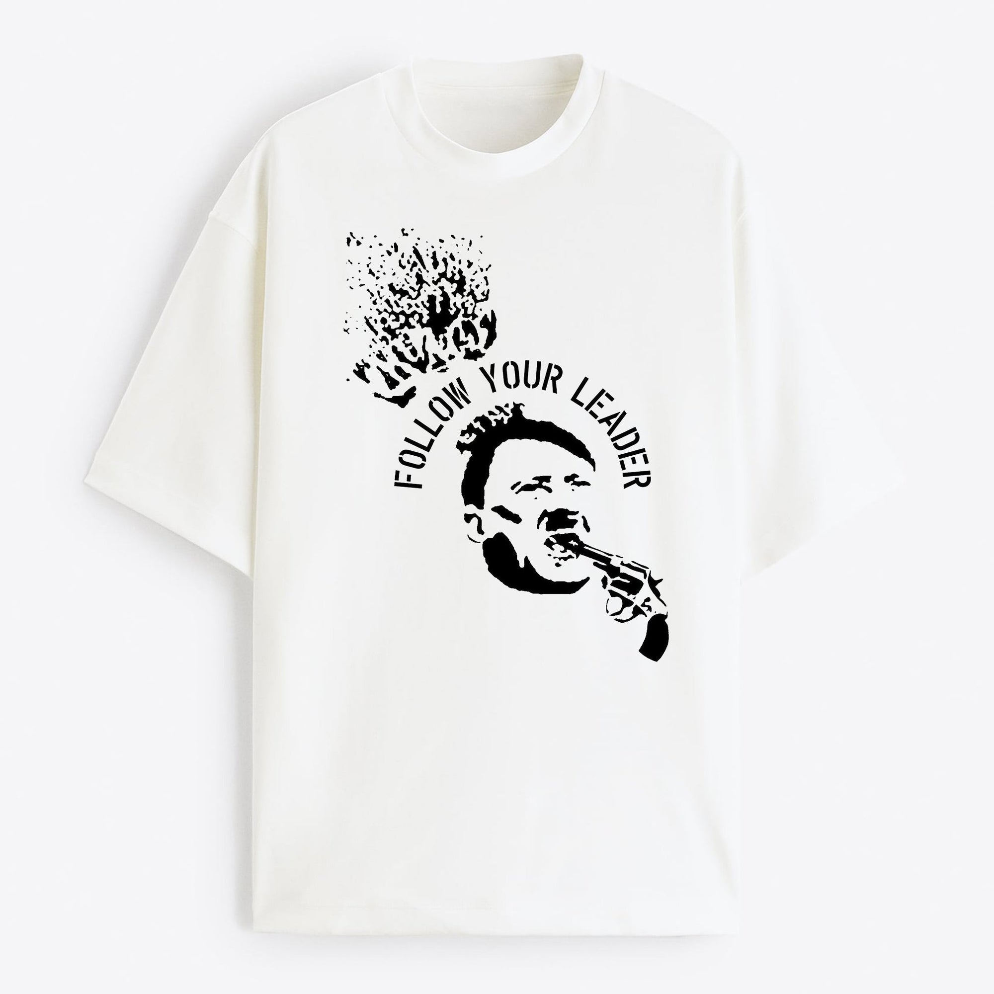 "Follow Your Leader" Oversize T-Shirt - USA
