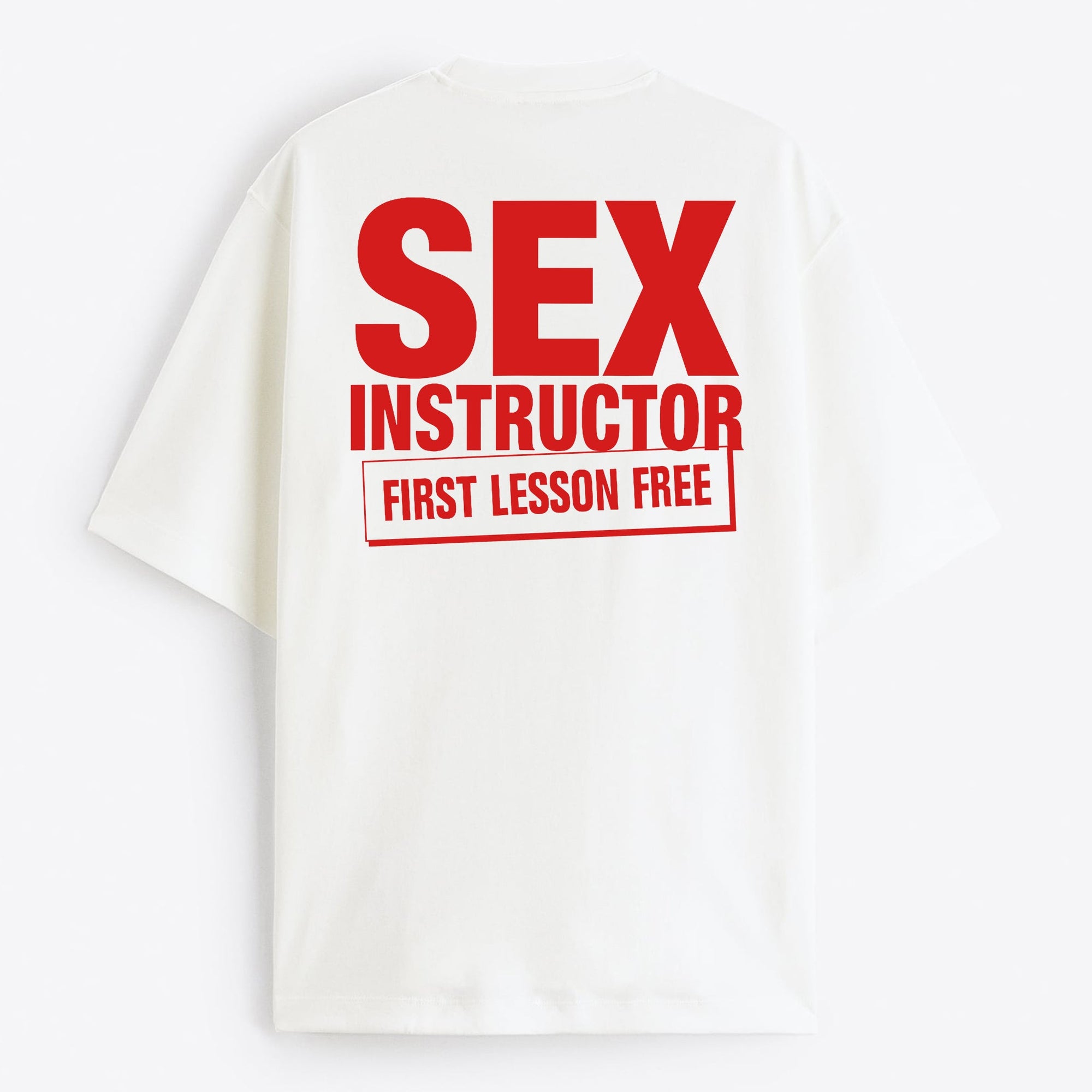 "Sex Instructor" Oversize T-Shirt - USA