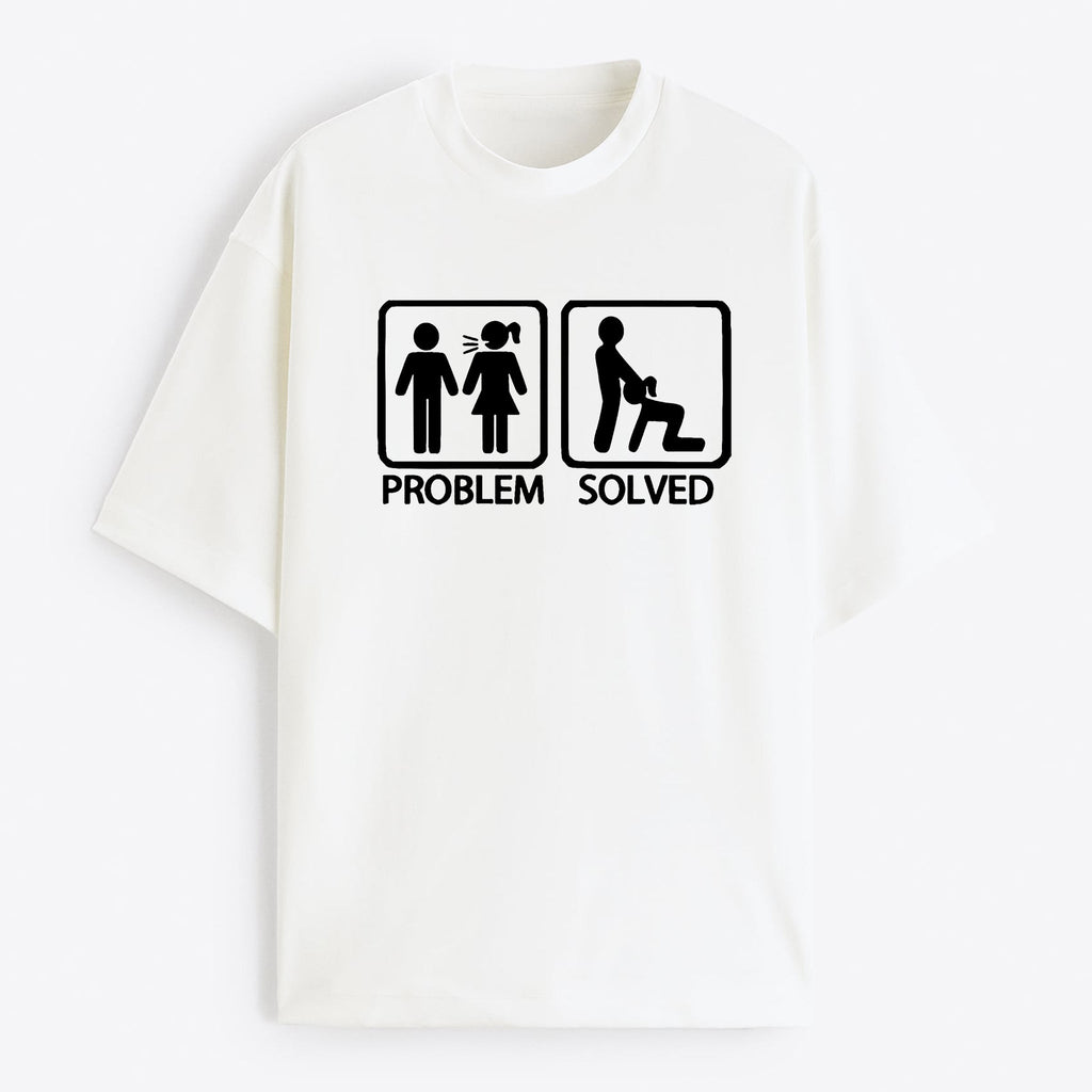 "Problem Solved" Oversize T-Shirt - USA