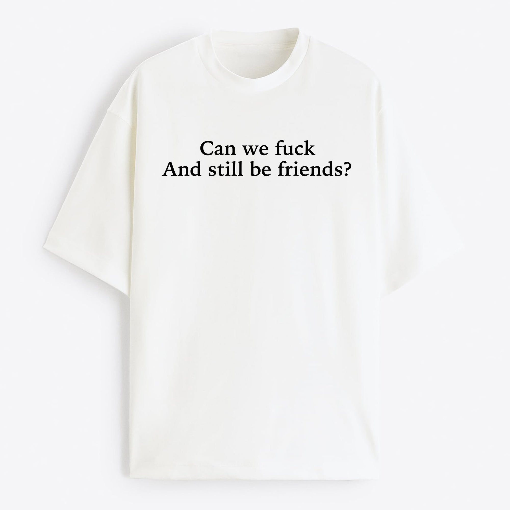 "Still Be Friends" Oversize T-Shirt - USA