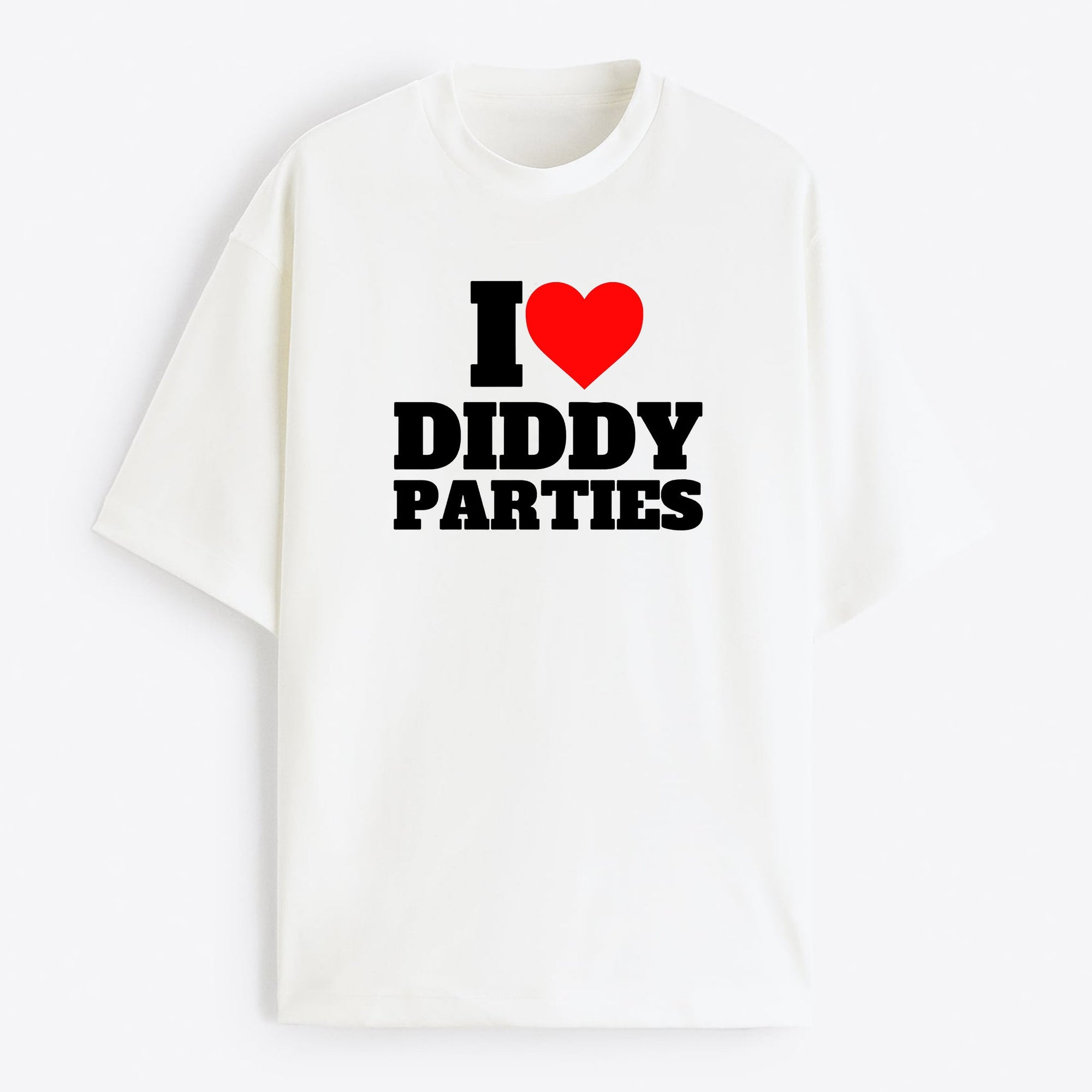 "Diddy Parties" Oversize T-Shirt - USA