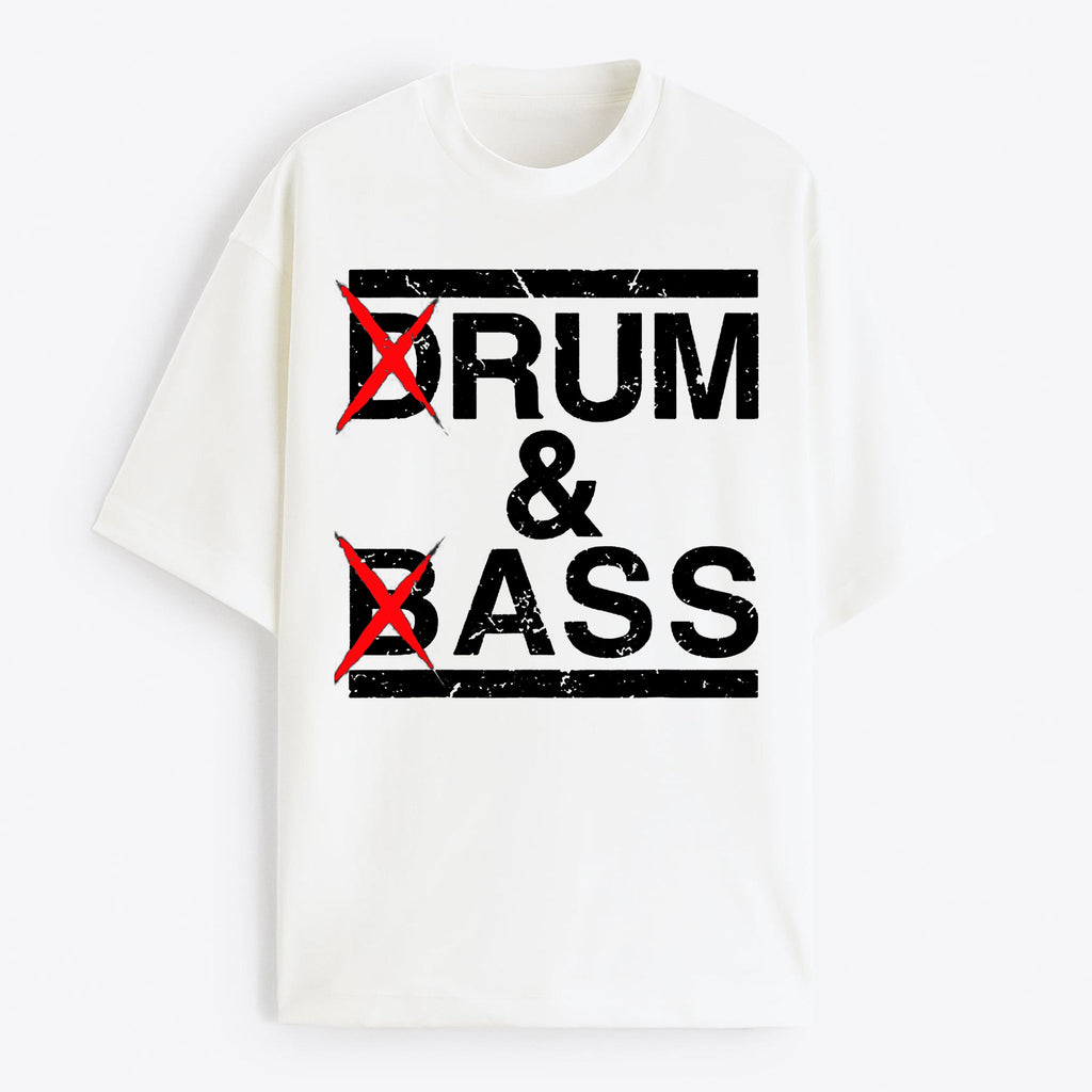 "Drum and Bass" Oversize T-Shirt - USA