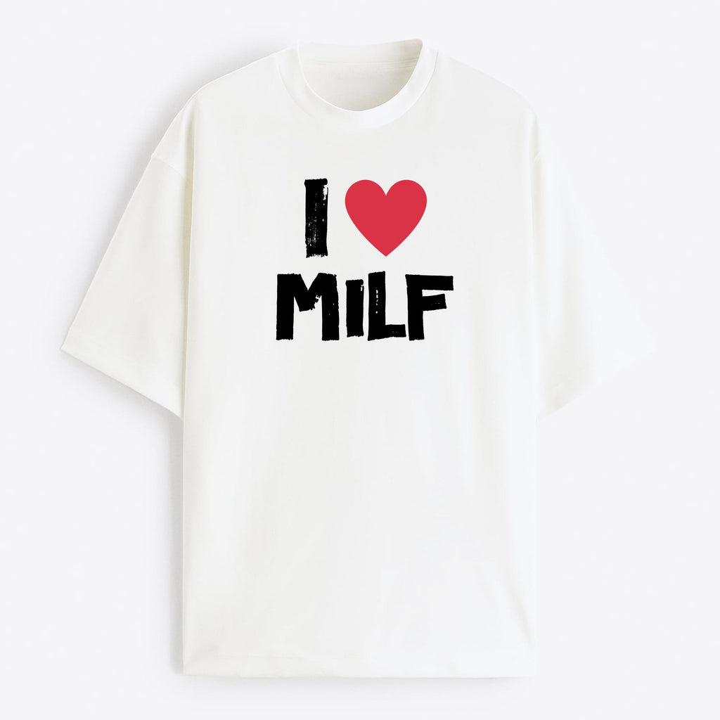 "I Love MILF" Oversize T-Shirt - USA