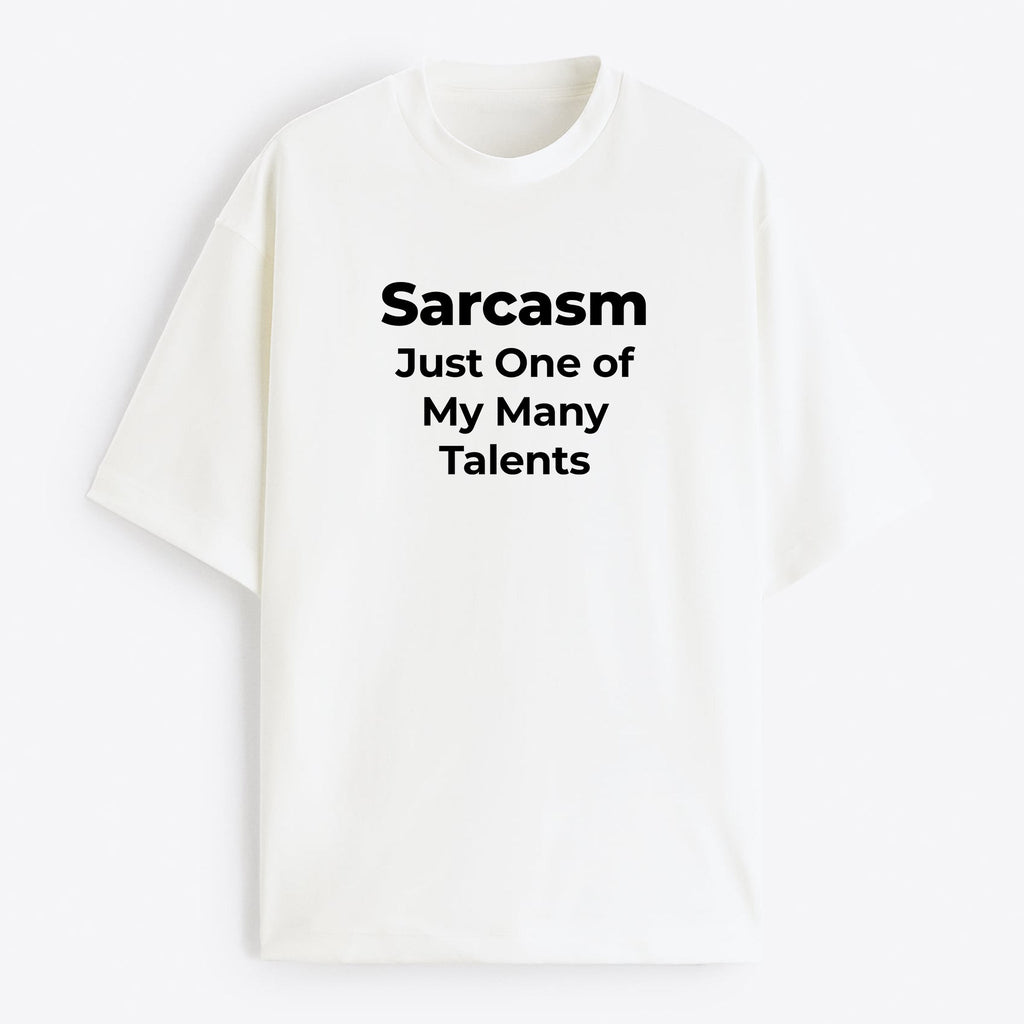 "Sarcasm" Oversize T-Shirt - USA