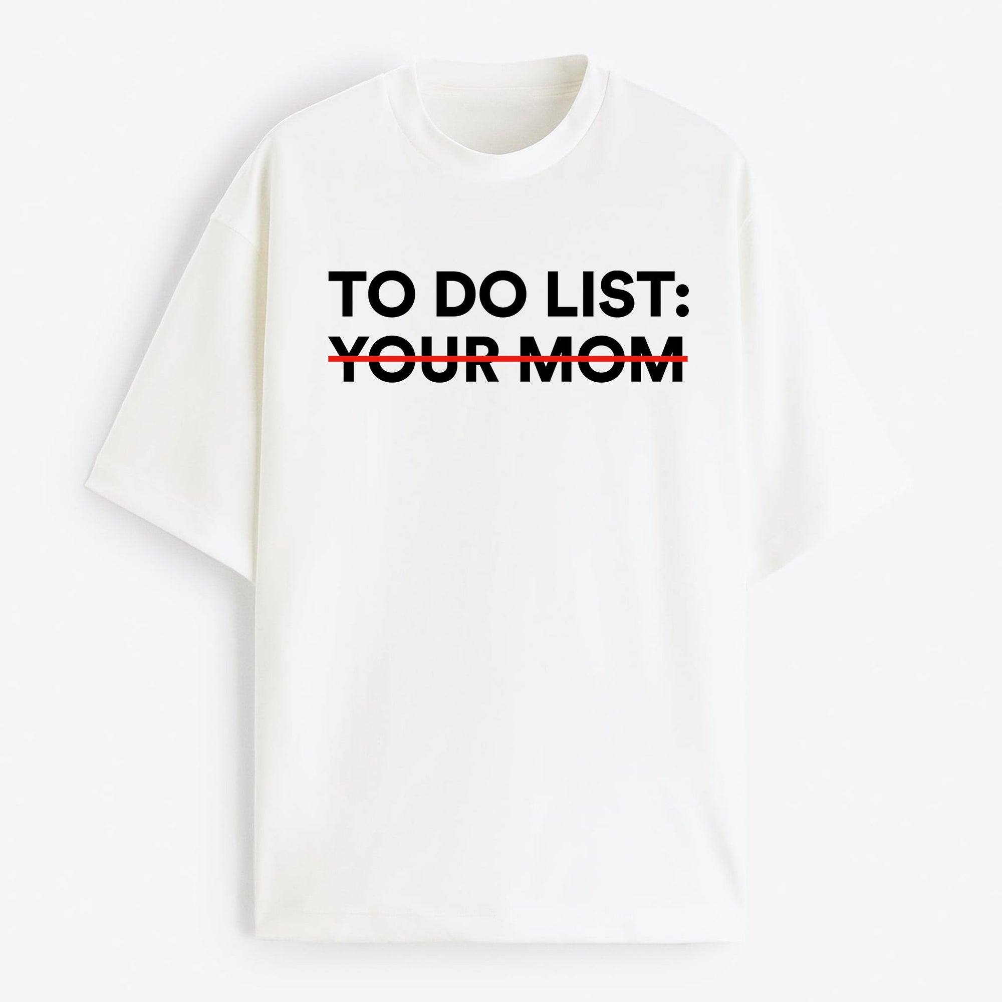 "To Do List" Oversize T-Shirt - USA