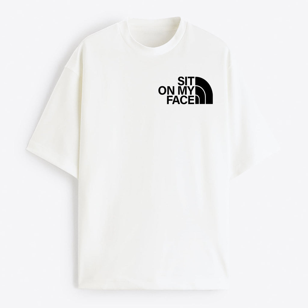 "Sit On My Face" Oversize T-Shirt - USA