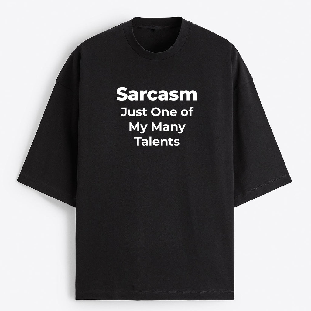 "Sarcasm" Oversize T-Shirt - USA