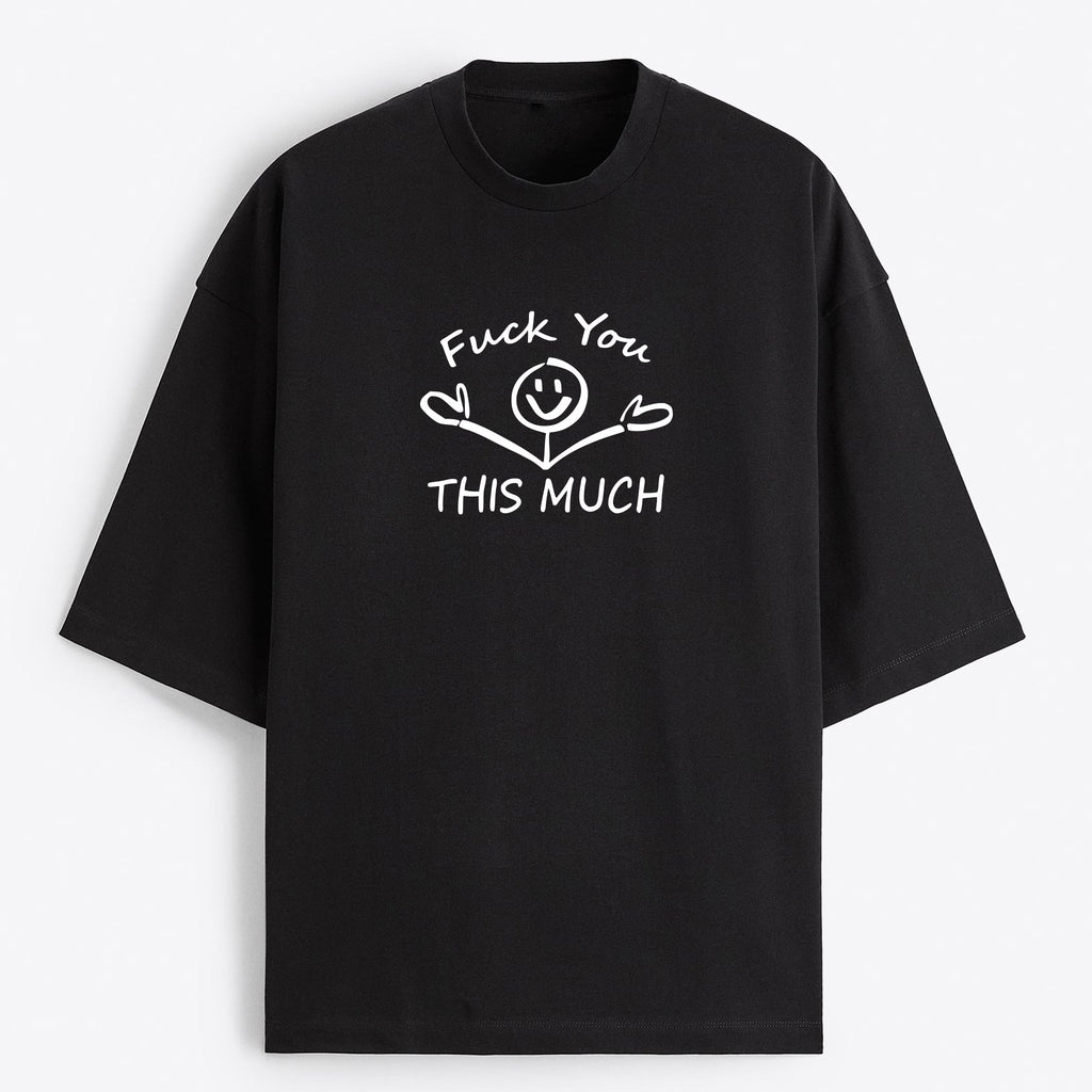 "This Much" Oversize T-Shirt - USA