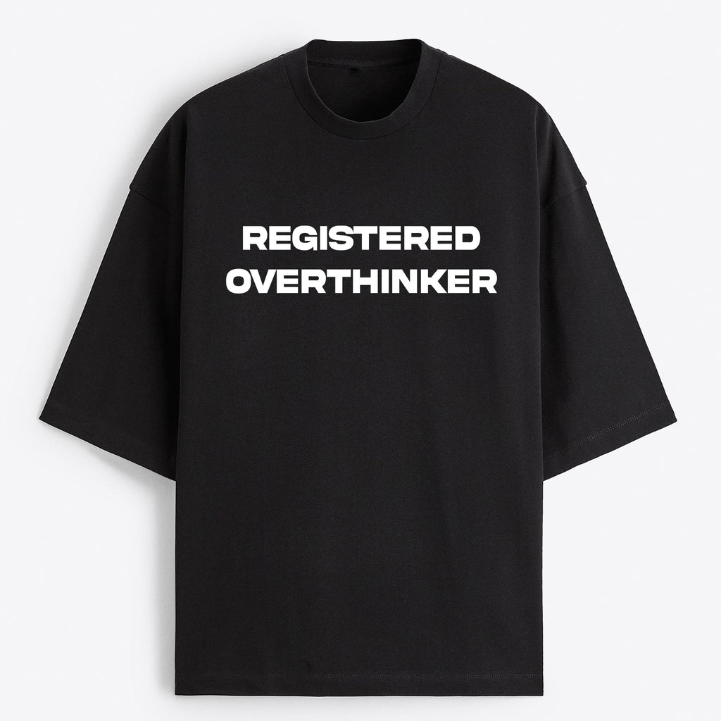 "Overthinker" Oversize T-Shirt - USA