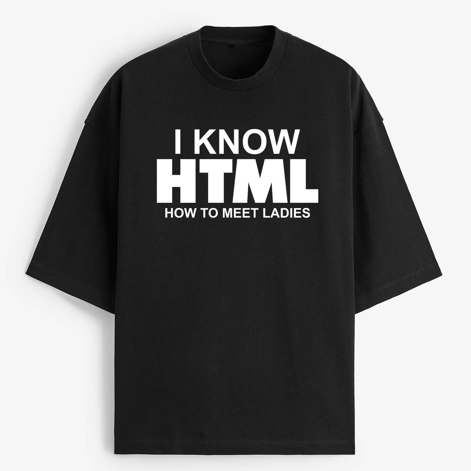 "HTML" Oversize T-Shirt - USA
