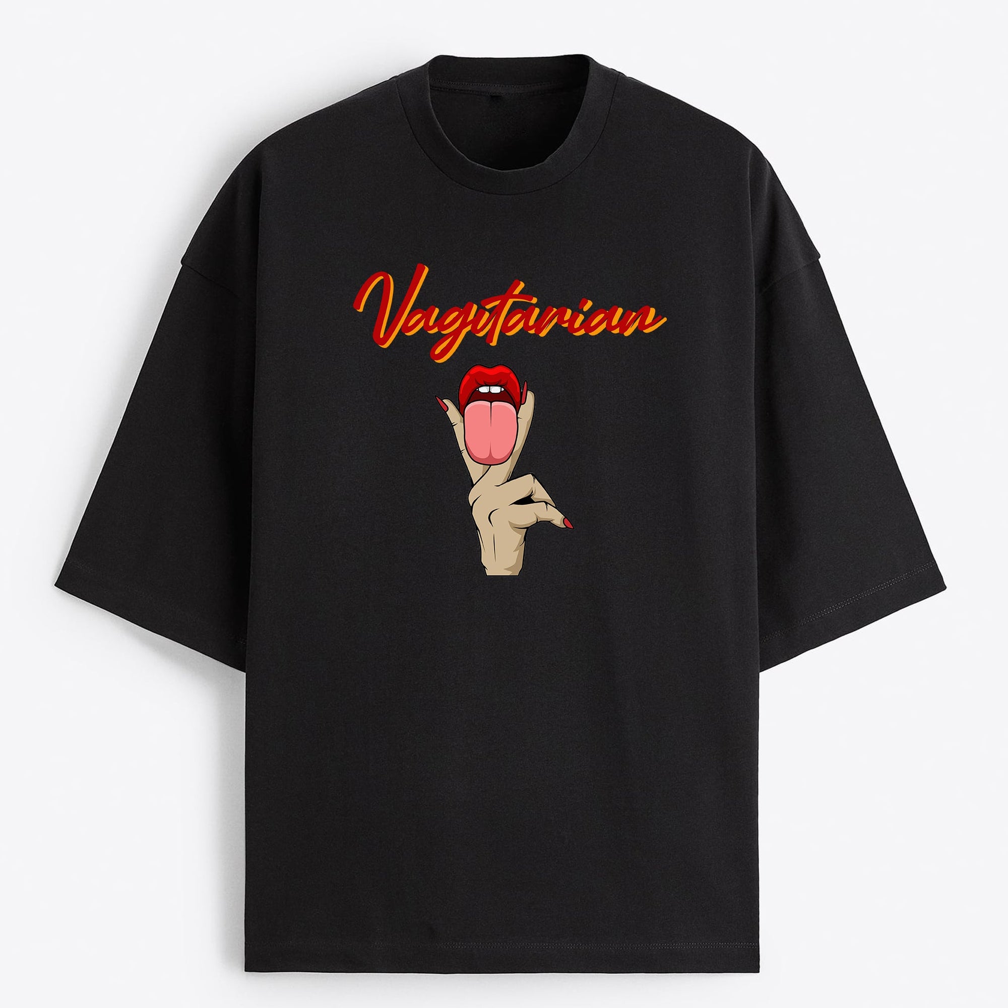 "Vagitarian" Oversize T-Shirt - USA