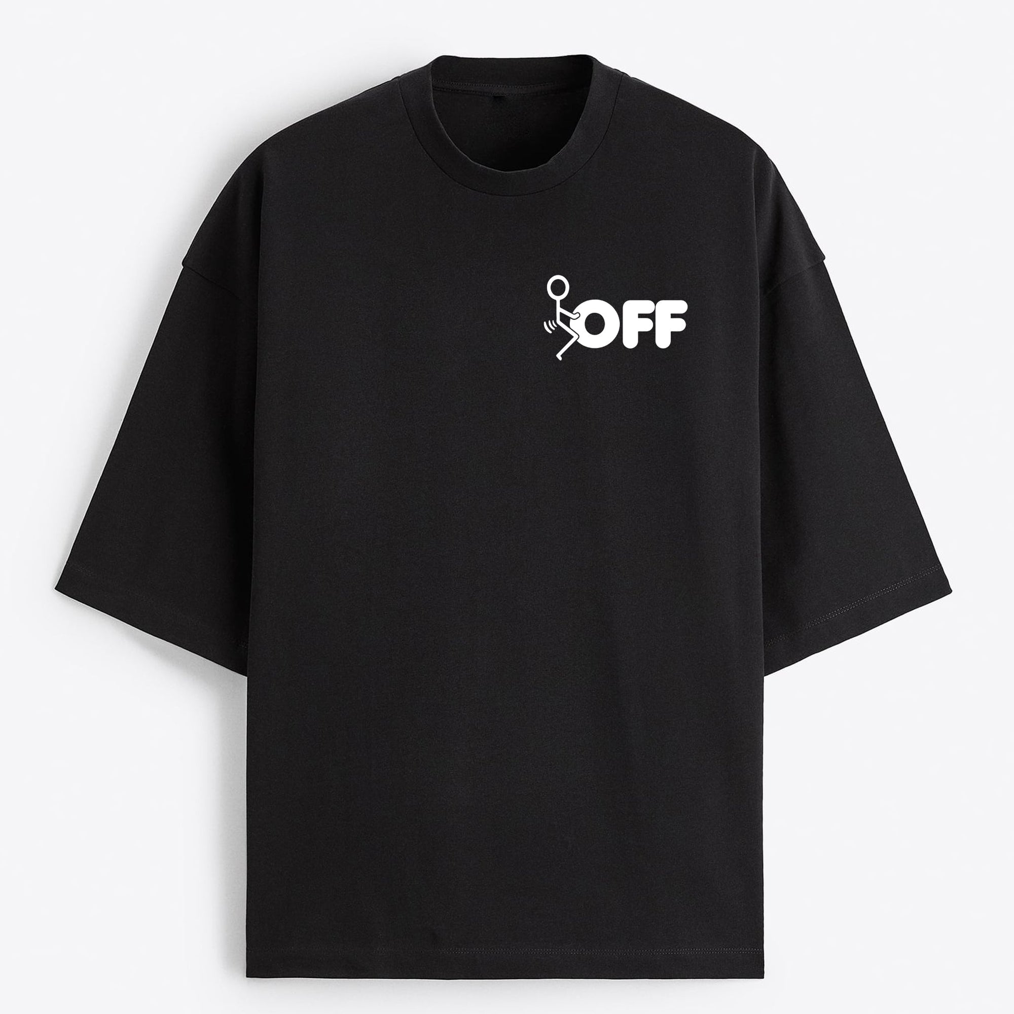 "F*ck Off Minimalist" Oversize T-Shirt - USA