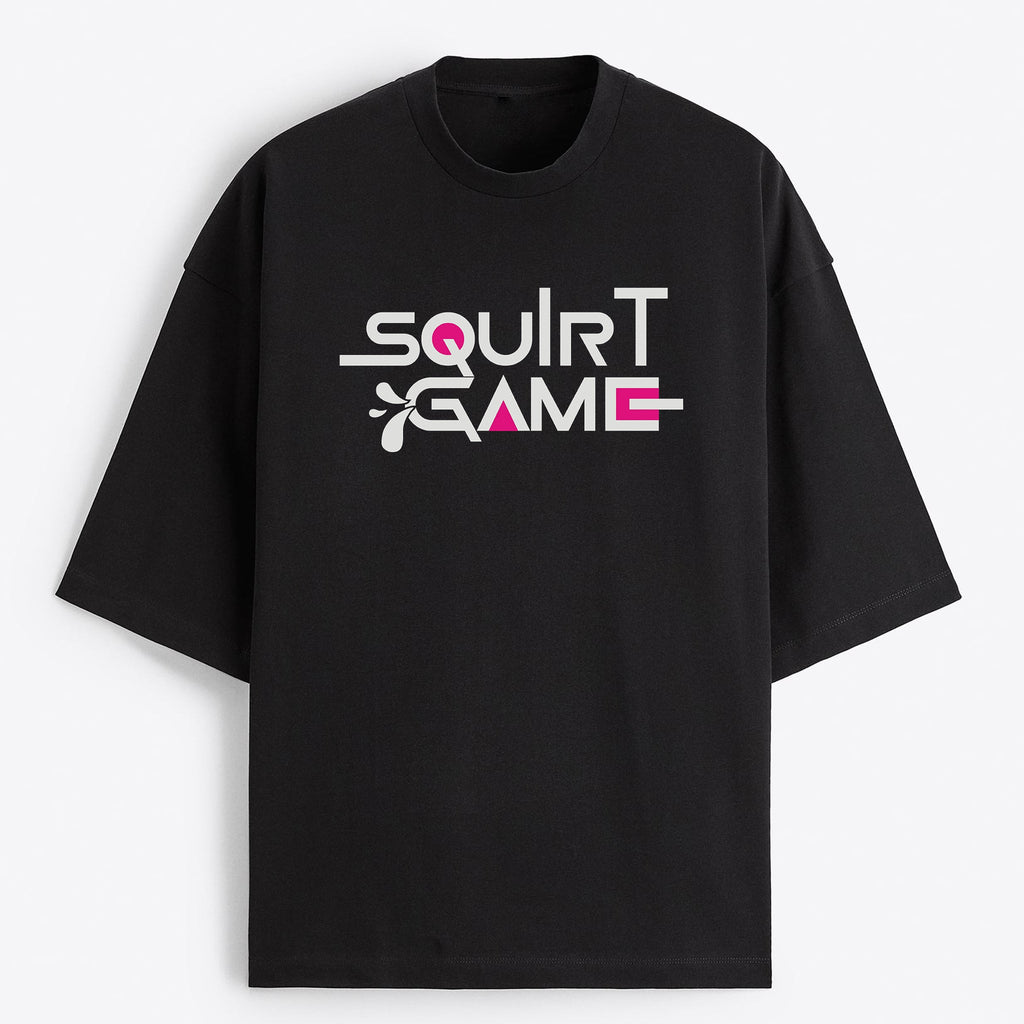 "Squirt Game" Oversize T-Shirt - USA