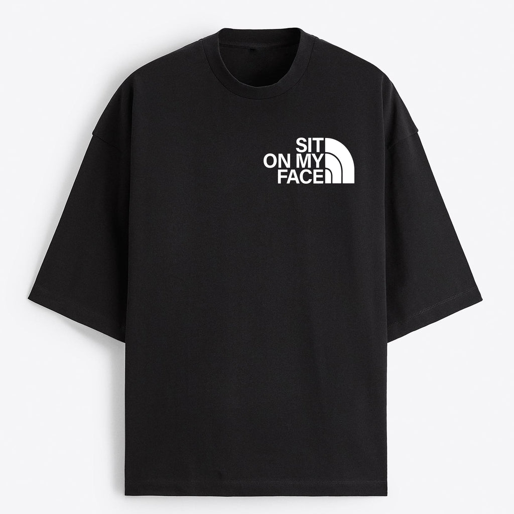 "Sit On My Face" Oversize T-Shirt - USA