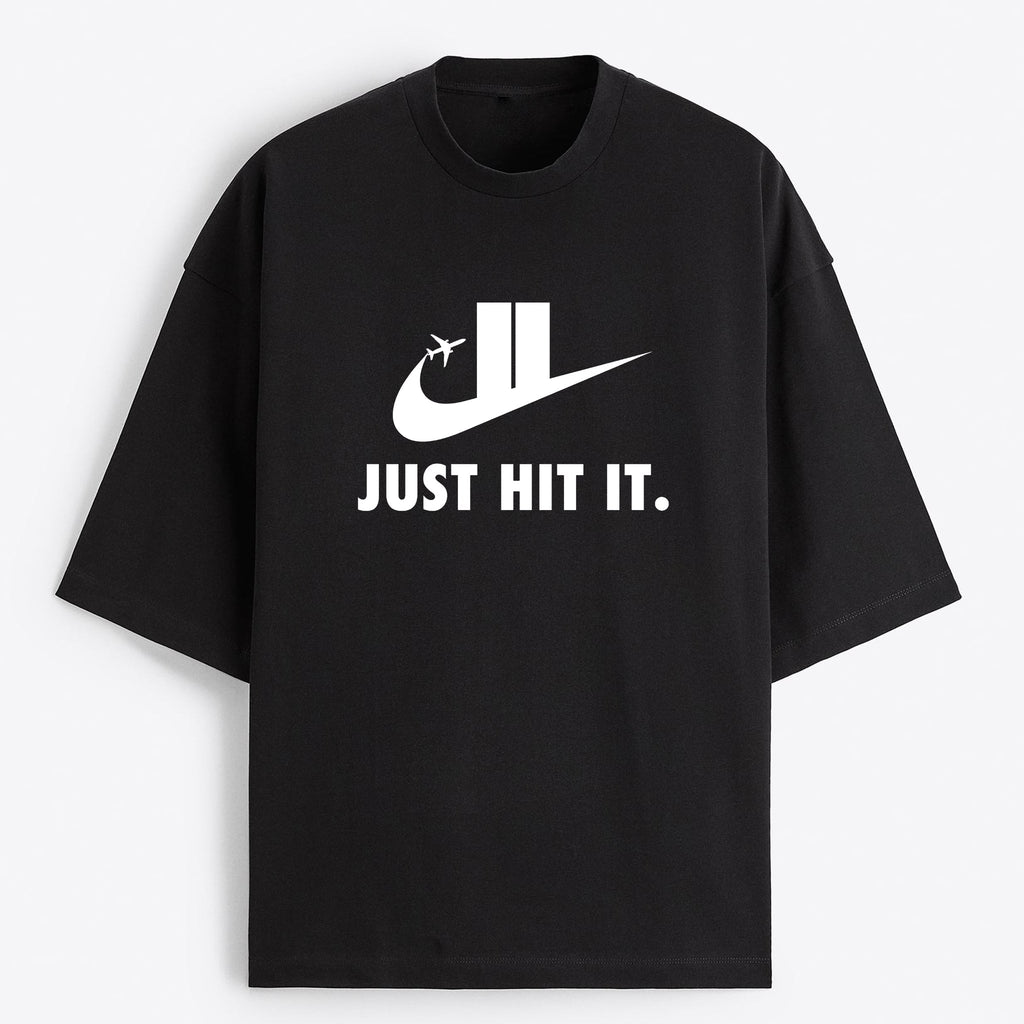 "Just Hit it" Oversize T-Shirt - USA