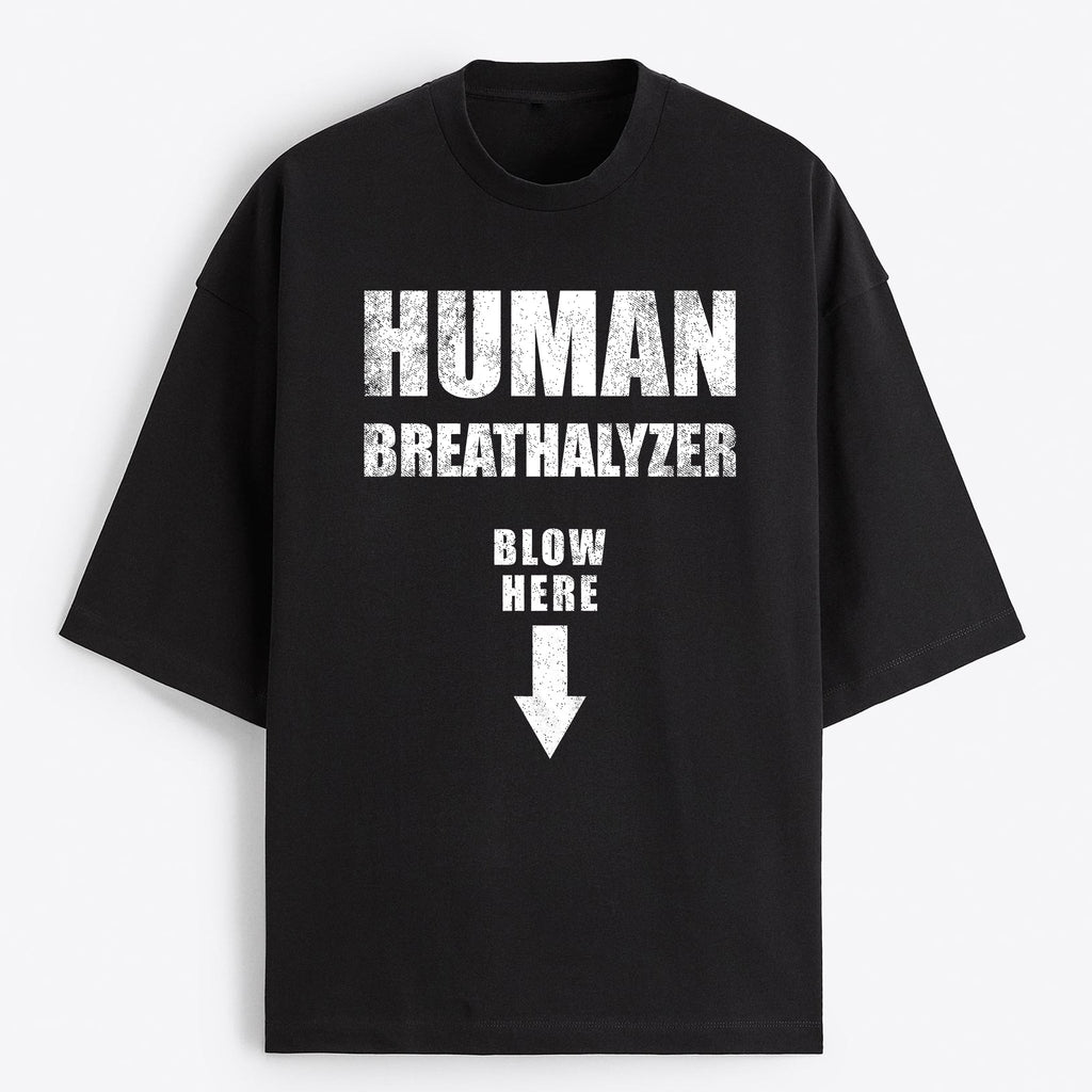 "Human Breathalyzer" Oversize T-Shirt - USA