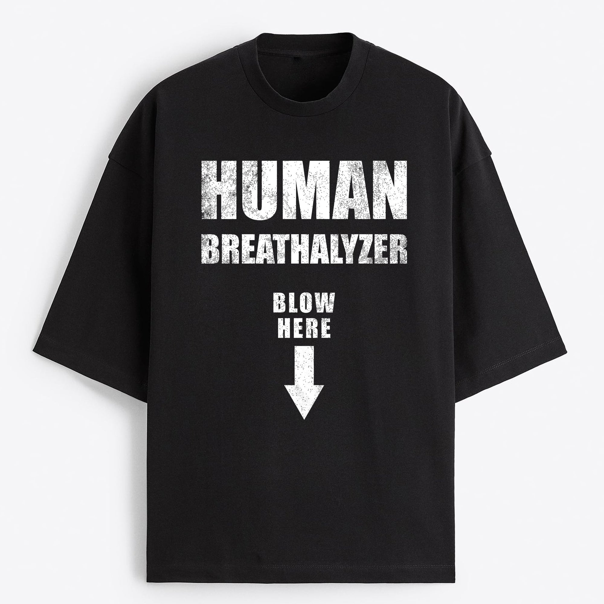 "Human Breathalyzer" Oversize T-Shirt - USA