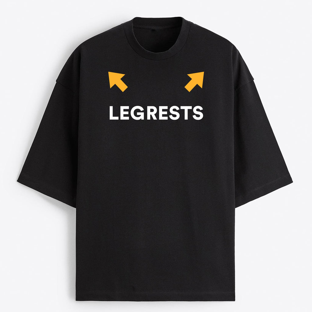 "Leg Rests" Oversize T-Shirt - USA