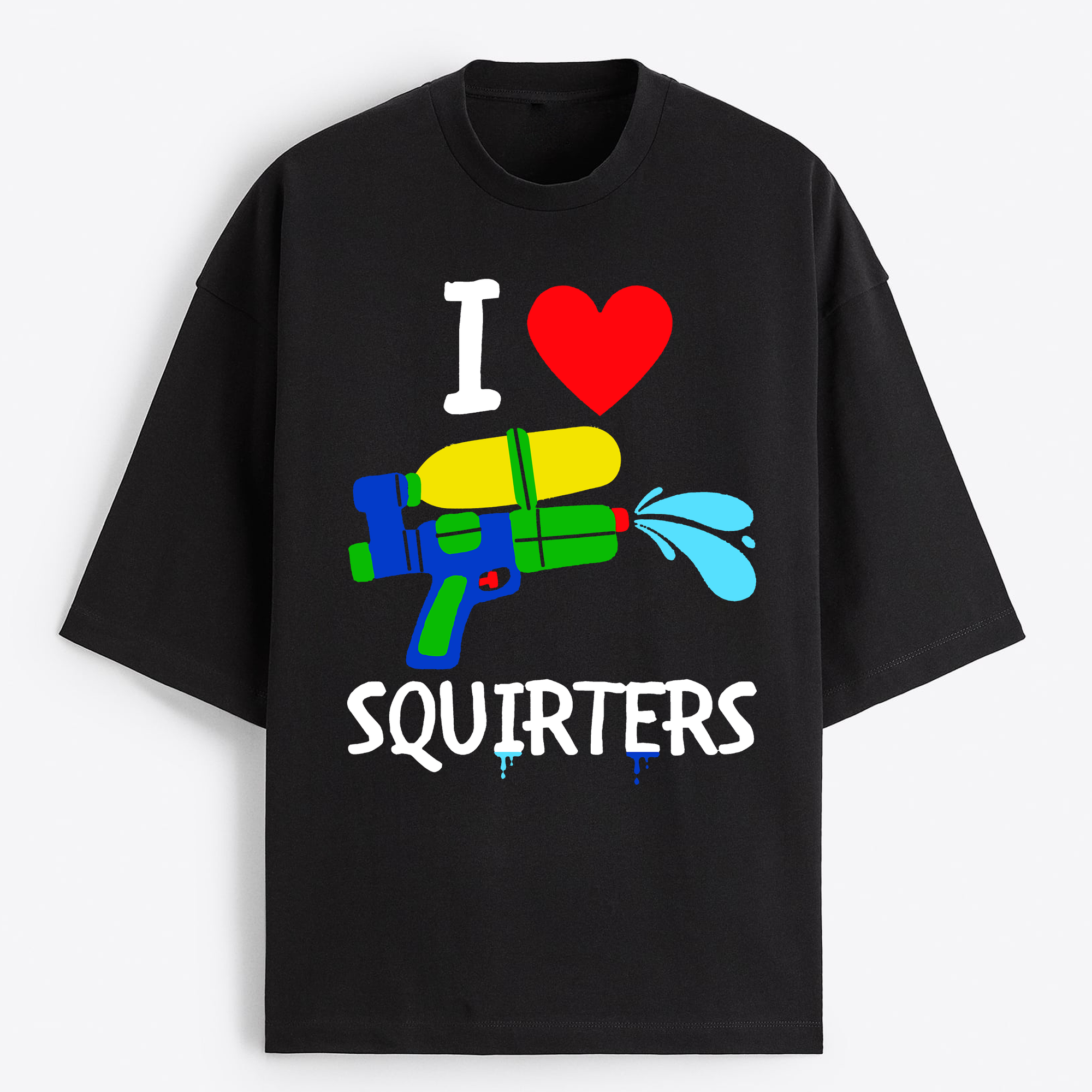 "I Love Squirters" Oversize T-Shirt - USA