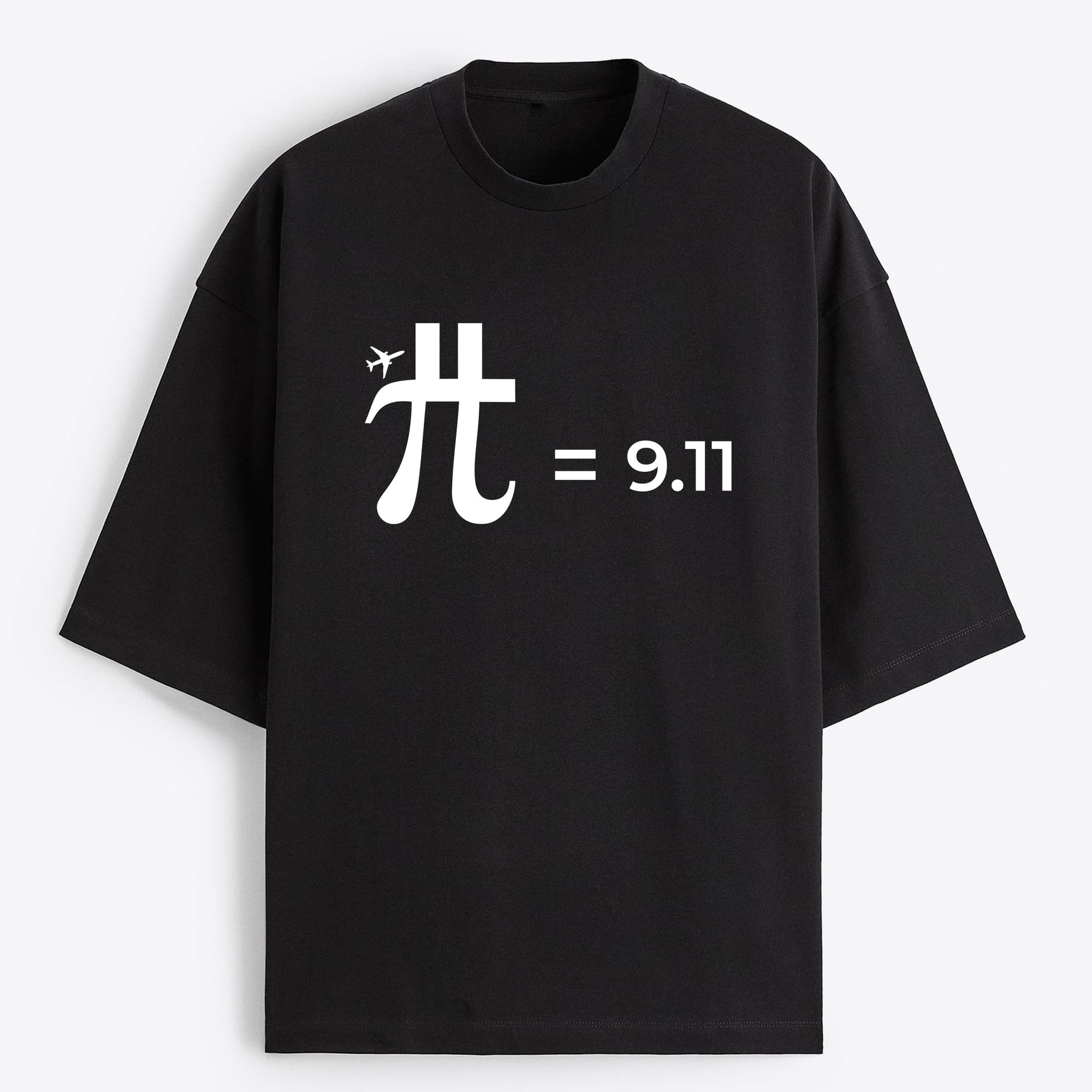 "Pi Number" Oversized T-Shirt - USA