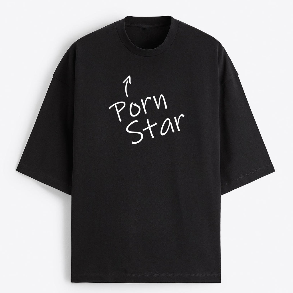 "Porn Star" Oversize T-Shirt - USA