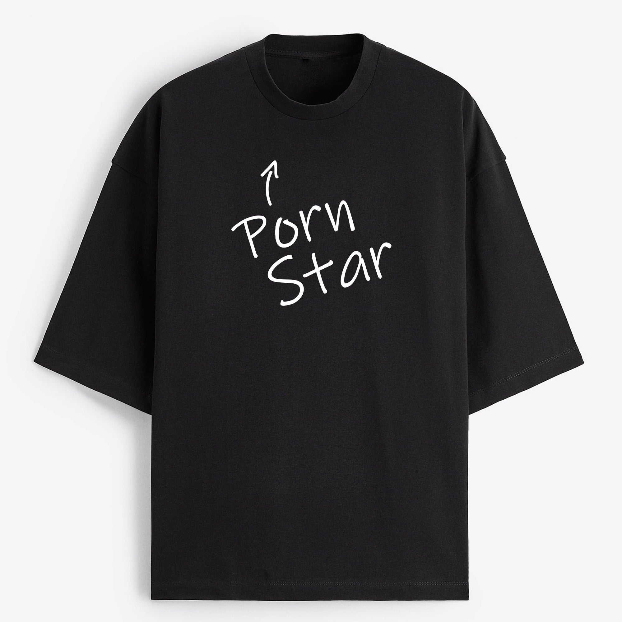 "Porn Star" Oversize T-Shirt - USA