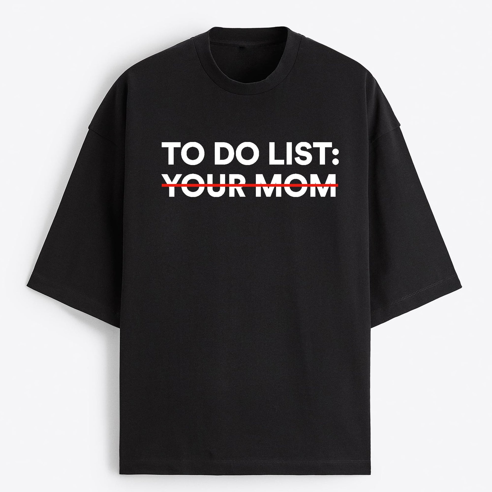 "To Do List" Oversize T-Shirt - USA