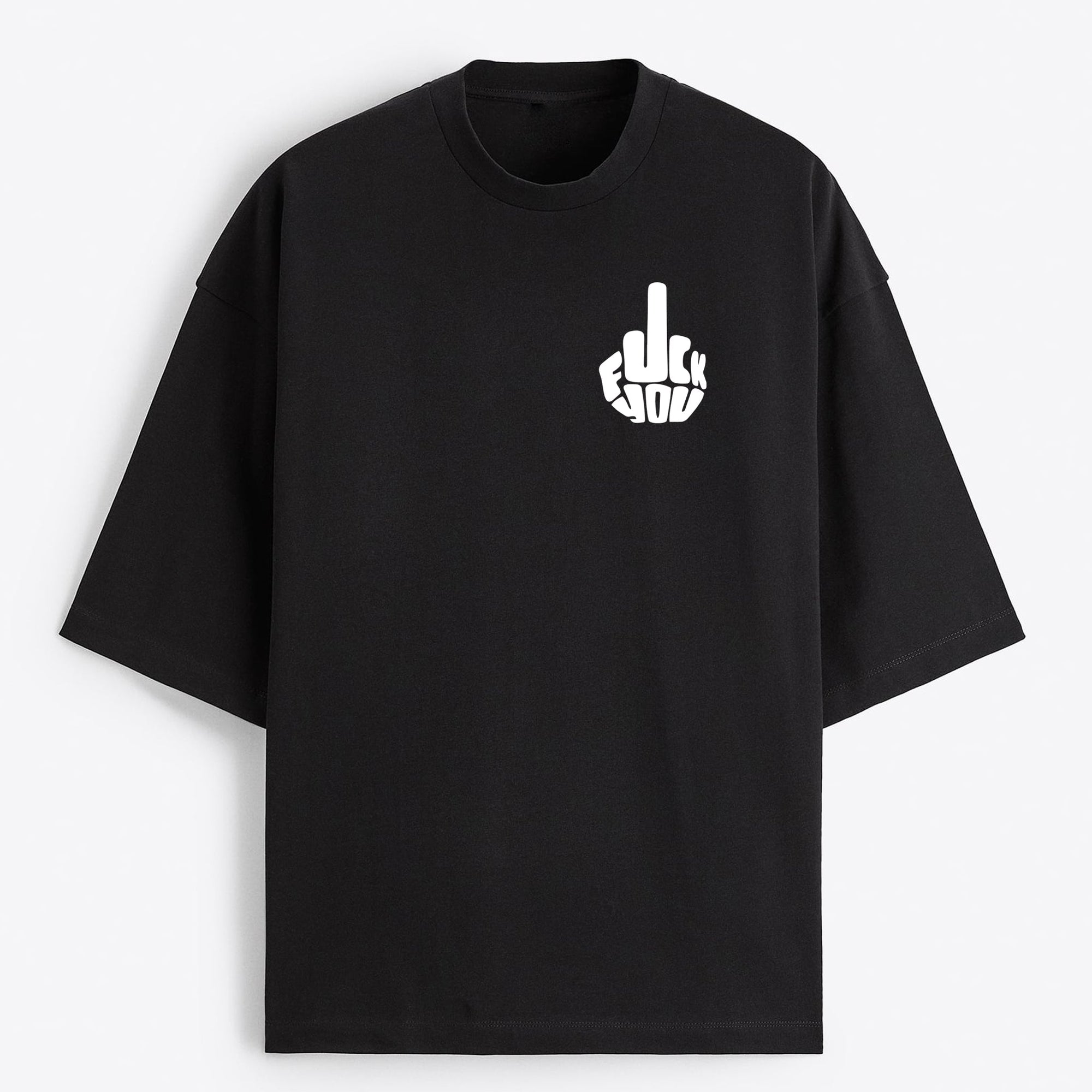 "Minimalist F*ck You" Oversize T-Shirt - USA
