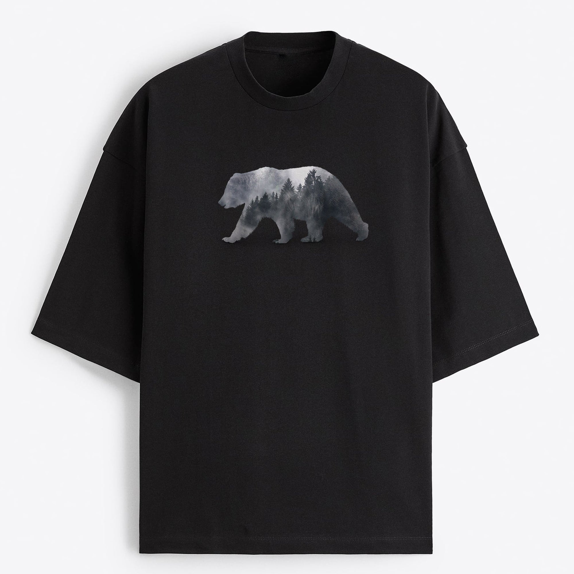 "Nature Bear" Oversize T-Shirt - USA