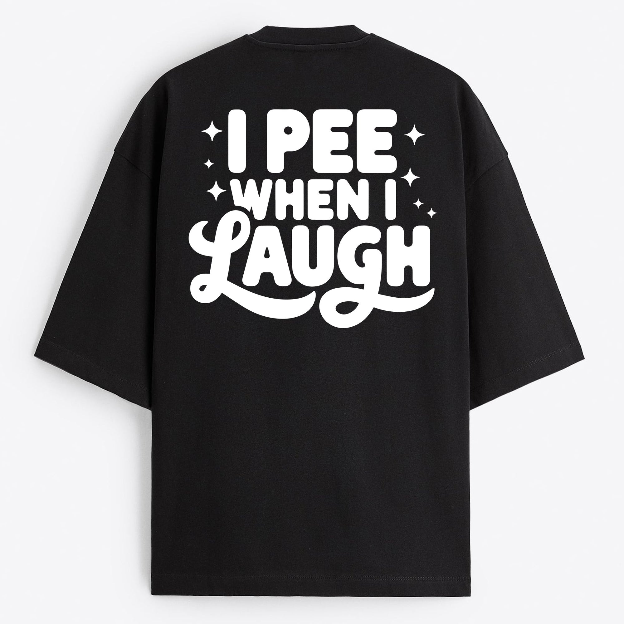 "I Pee When I Laugh" Oversize T-Shirt - USA
