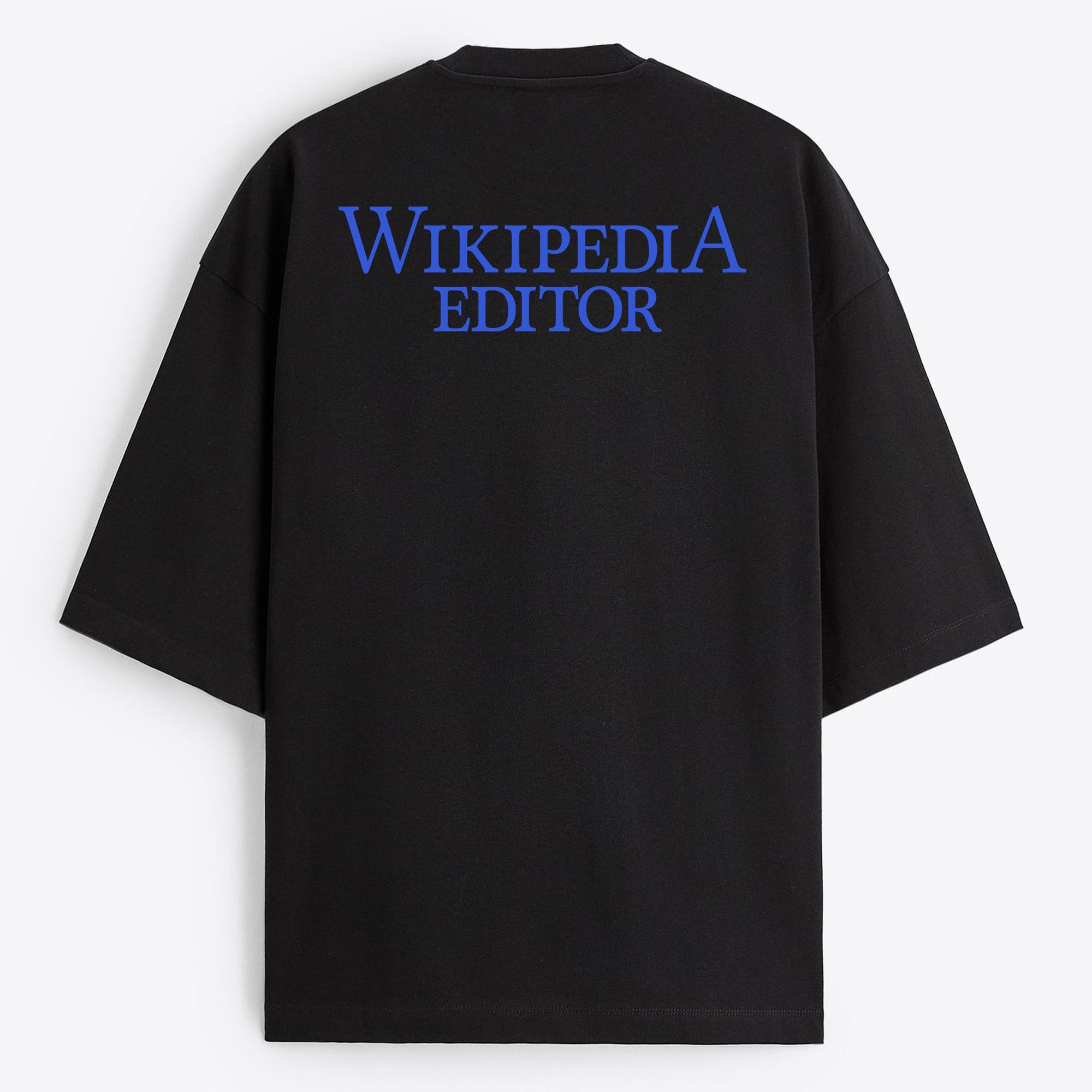 "Wikipedia Editor" Oversize T-Shirt - USA