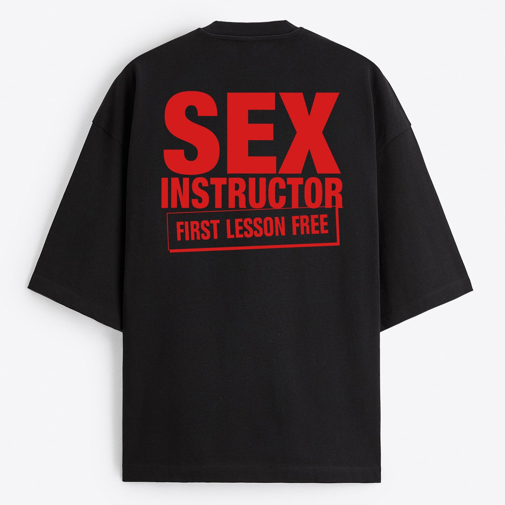 "Sex Instructor" Oversize T-Shirt - USA