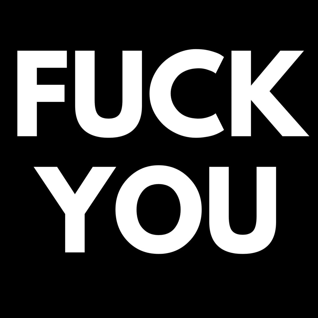 "Fuck You" Oversize T-Shirt - USA